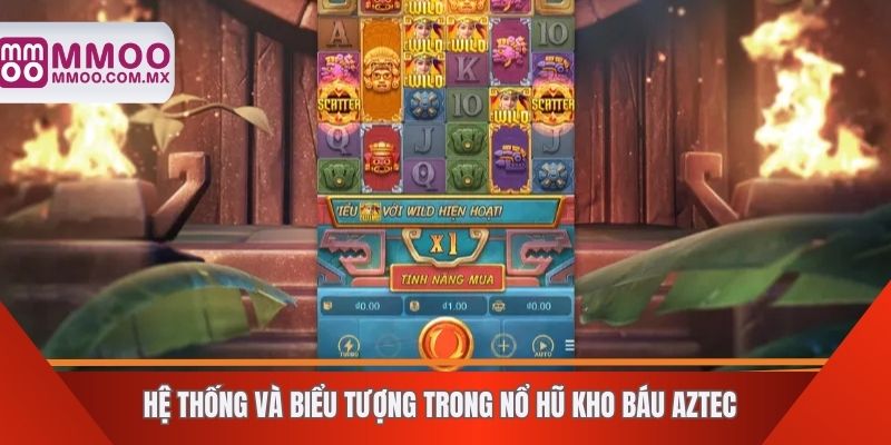 Hệ thống và biểu tượng trong nổ hũ kho báu Aztec 